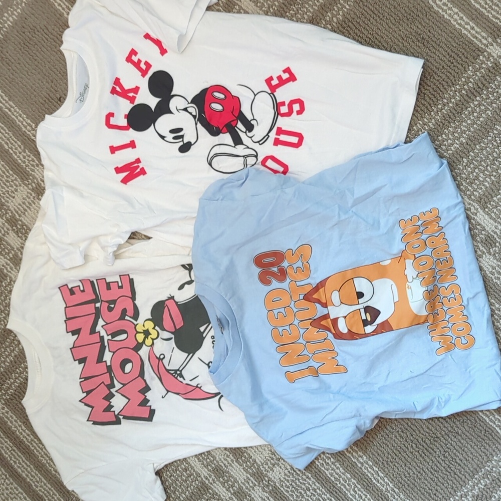 Set of three women's Disney tees